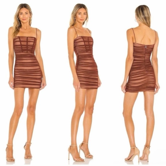 Nookie Mecca Mesh Mini Dress - XS - BNWT - Picture 2 of 9